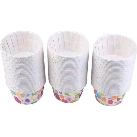Doublures de cupcakes rondes en papier, 50 pièces, gobelets de cuisson, étuis à muffins, fête à domicile, mariage (1/5)