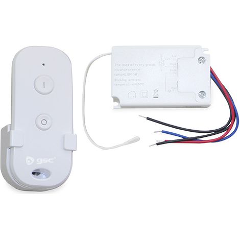 Controlador RF RGB y mando para luminaria piscina