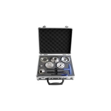 Leman – Coffret tournage filetage 1''x8tpi – Mandrin, 4 mors, accessoires pour tours à bois Fein – Précision et adaptabilité
