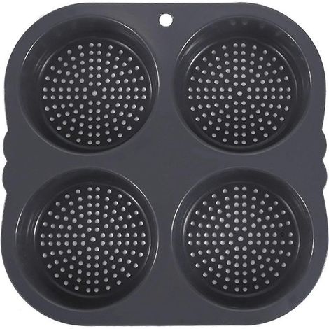 Moule à pain à hamburger de qualité alimentaire, sans BPA, résistant à la chaleur et compatible lave-vaisselle, accessoires de cuisine Jikaixiang (1/5)