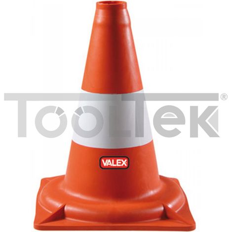 CONO SEGNALETICO SPARTITRAFFICO BIRILLO STRADALE POLIETILENE PVC VALEX