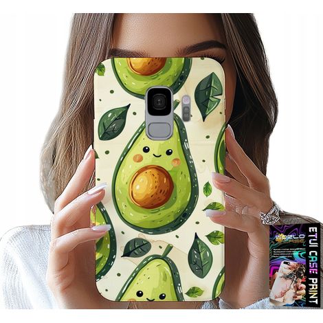 Custodia per Samsung Galaxy S9 - Simpatica custodia con avocado sorridente (1/5)