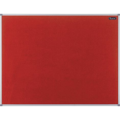 Basic Tablón de anuncios fijo Rojo Sentido