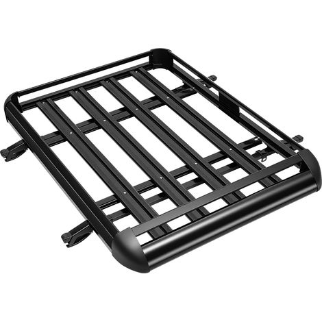 Support de toit universel pour SUV, haute capacité de charge, résistant aux intempéries, noir (1/2)