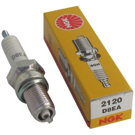 The standard NGK D8EA spark plug model is widely applicable. (1/2)