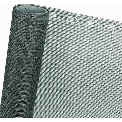HaGa® Zaunblende Sichtblende Schattiernetz 85% 0,9m x 50m anthrazit (1/4)