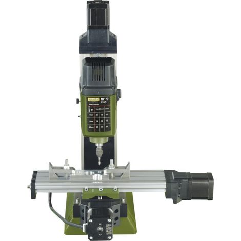 Proxxon – Fraiseuse MICRO 70 – Moteur pas à pas – Tension 220-240V – Vitesse 5000-20000/min – Table 250x70mm pour usinage précis (1/2)