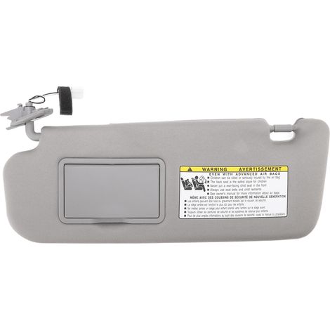Ej.Life Graue Sonnenblende, Abs Material Auto Seite Sonnenblende Automotive Sonnenschutz Visiere Mit Make-Up-Spiegel, Auto Sonnenblende Ersatz FüR Hyundai Sonata 2006-2008(Links) (1/5)