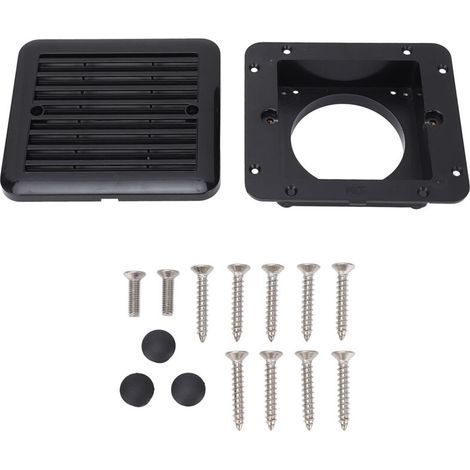 Grille de ventilation latérale pour camping-car – 140 × 130 mm, polyvalente et rapide pour yacht, salle de bains, cuisine ou salon (1/5)