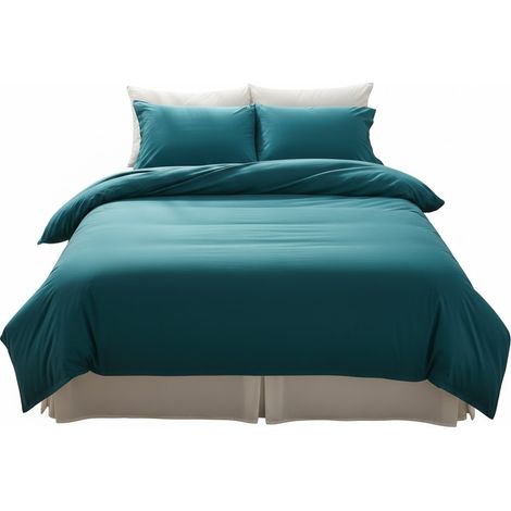 Housse de couette 140 x 200 cm Contemporain uni canard