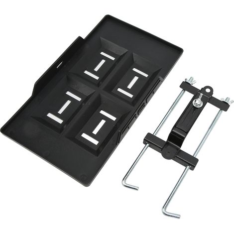 Lot de support de fixation pour batterie de voiture, emplacements encastrés, charge solide, pour batteries séries 27, 30, 31 (34 plateau, 27 support) (1/5)