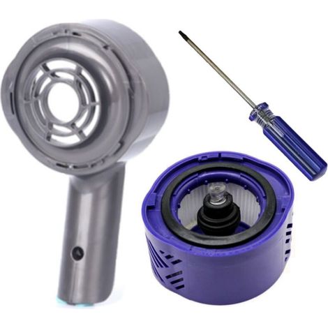 Hintere Motorabdeckung und hinteres Filterset für Dyson V6 DC58 DC59 DC61 DC62 DC74 Staubsaugerzubehör, für HEPA-Filter-Umrüstsatz (1/5)