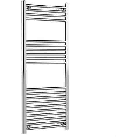 Round Straight Towel Radiator 1200x500