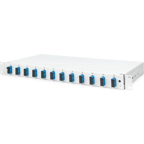 Digitus ASSMANN Electronic DN-96321/9 SC 1pezzo (i) Grigio adattatore di fibra ottica
