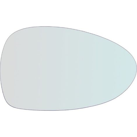 Vetro specchio nudo adesivo lato dx-passeggero per alfa romeo 147 solo 20092011 (1/5)