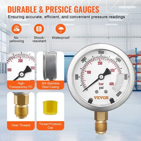 Kit de Test de Pression Hydraulique - 250/400/600 bars (1/5)