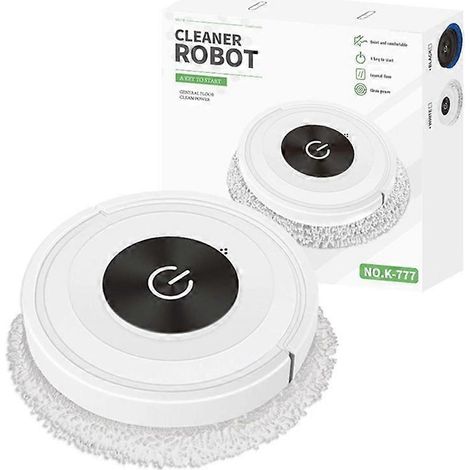 Silent Touch Saug- und Wischroboter, saugt und reinigt Böden, weiß, automatisches Modell (1/5)