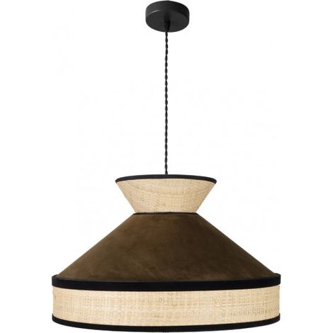 Colgante Fabrizio 1xe27 Natural/marron Regx50x50 Cm (1/2)