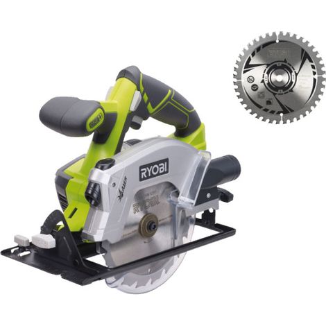 Pack RYOBI - Scie circulaire RWSL1801M - 18V One+ - diamètre 150 mm sans batterie ni chargeur - Lame - CSB150T40 - 150 mm - 40 dents
