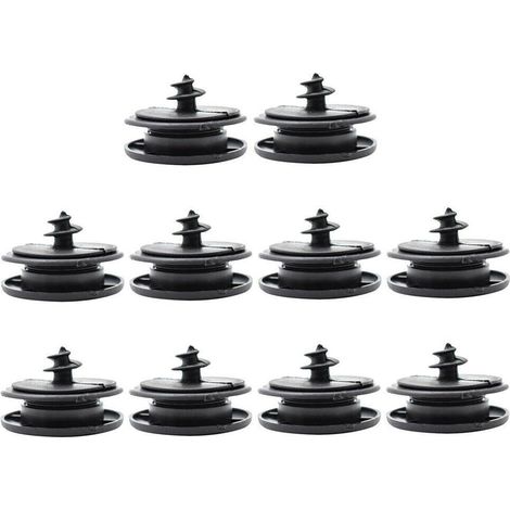 Set di 20 clip universali per tappetini auto, staffe di fissaggio per tappetini, adatte a moquette, a scatto, clip antiscivolo per tappetini. (1/5)