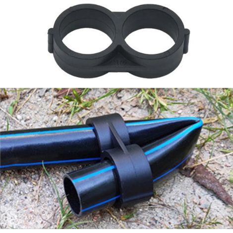 (10 pièces, 1/2'') Bouchon pliable pour tuyau d'arrosage 1/2" 16 mm, type 8, joint d'étanchéité, pour l'irrigation agricole et de jardin, lot de 5 ou 10 pièces (1/3)