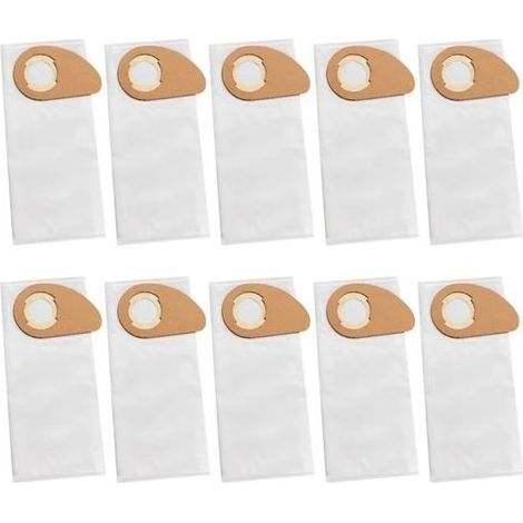 Pièces de rechange pour sacs poubelle, compatibles avec l'aspirateur Nilfisk Buddy II 12/18 : sacs à poussière en polaire. (1/5)