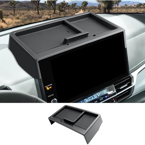 Caja de almacenamiento para el salpicadero — Compatible con bandeja para pantalla táctil de 12,3 pulgadas — No compatible con el acabado LE (1/5)
