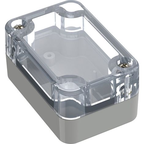 TRU COMPONENTS 6U07060403139 TC-13865044 Industrie-Gehäuse 60 x 40 x 30 Polycarbonat Transparent, (1/2)