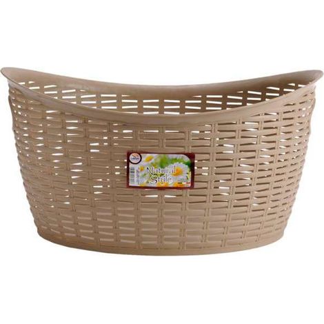 Cesta Rattan Cm 49X40 H 25 Lega