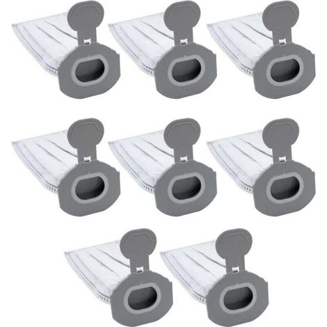 8er-Pack FP7 Staubsaugerbeutel für Vorwerk, Staubsaugerbeutel kompatibel mit Vorwerk Kobold VK7 FP7, hochwertiger Filterbeutel, Ersatzstaubbeutel für Akku-Staubsauger