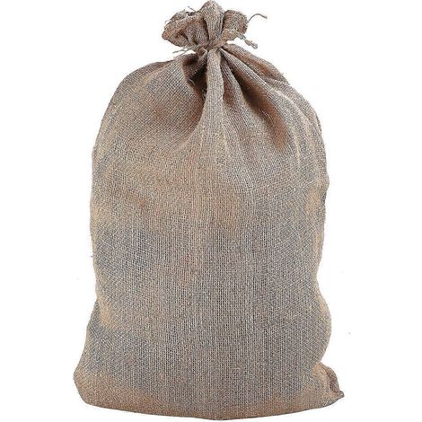 Sacs de rangement en chanvre grossier grande capacité, sacs de rangement pour pommes de terre, sacs en toile de jute pour pommes de terre (1/5)