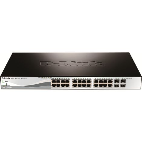 D-Link DGS-1210-28P Gestito L2 Gigabit Ethernet (10/100/1000) Supporto Power over Ethernet (PoE) 1U (1/3)