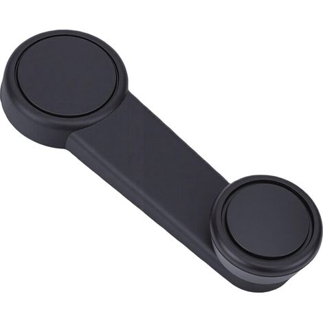 Replacement window handle crank 1041708, left and right sides, with high-strength textured black plastic, compatible with Connect 2002 and present models. (1/5)