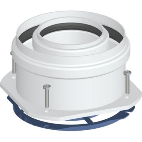 PARTENZA VERTICALE COASSIALE M/F DN 60/100 PV4 Diam. 60/100 STABI