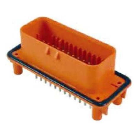 Connettore AmpSeal femmina 35 vie arancione da circuito stampato