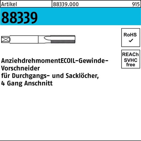 Gewindevorbohrer R 88339 M22 Stahl 1 Stück AMECOIL (1/2)