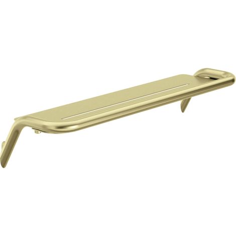 Deante Silia mensola da parete in oro spazzolato, design minimalista