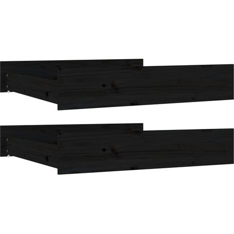 Maison Exclusive - Cajones de cama 2 unidades madera maciza de pi