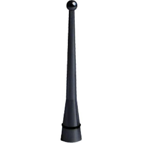 Tige antenne 9.4cm aluminium noir