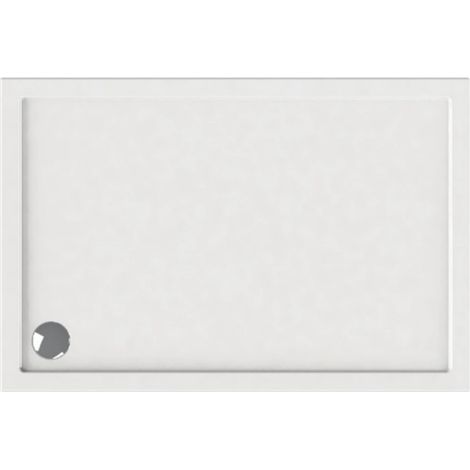 Piatto doccia 120x70 acrilico bianco slim kamalu