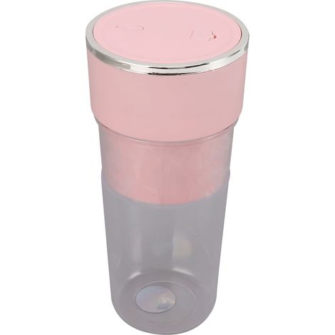 Mini-blender portable de 300 ml avec alimentation USB, idéal pour la maison, l'école et le camping. (1/5)