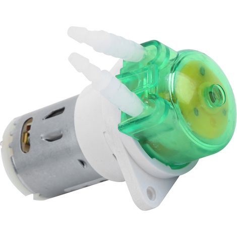 Pompe péristaltique miniature 12V pour dosage de liquide et aquarium, tuyau BPT, jardin, modèle G329-02DC (1/5)