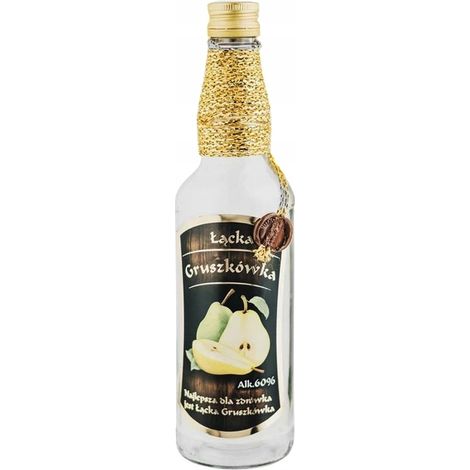 BOTELLA DECORATIVA CON FORMA DE PERA