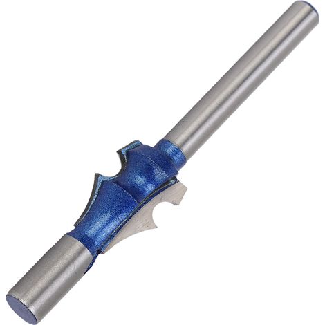 Fraise à bois carbure tungstène pour arrondir coins, mèche à chanfreiner 1/4xR3, outil de menuiserie pour rainurer et profiler, lame HSS renforcée (1/5)