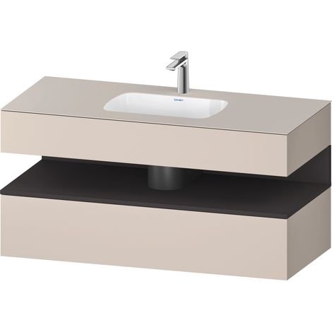 Duravit Collection One lavabo empotrado con base de lavabo