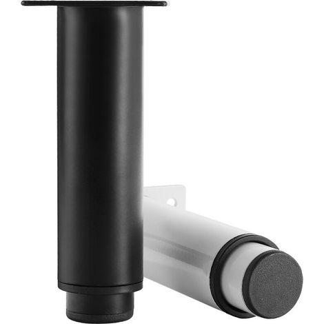 Gambe per Mobili Regolabili da 180 a 300 mm in Acciaio Laminato a Freddo Set di 4 Design Moderno Facile da Installare Adatto per Letto Divano Tavolo Guardaroba Forniture per riporre Gambe del Letto Ga (1/5)