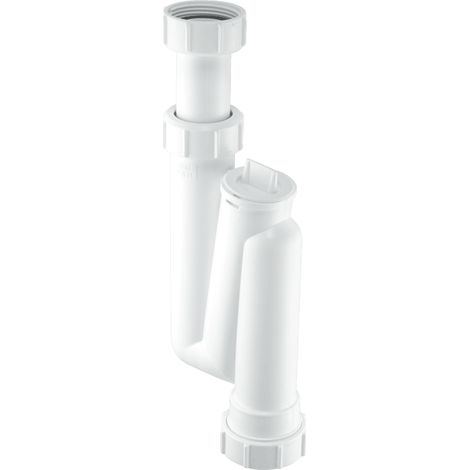 McAlpine OBT1 75mm Water Seal Adjustable Inlet Offset Basin Trap (1/2)