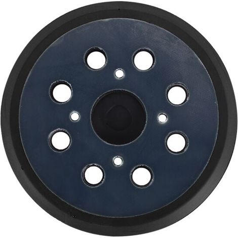 5 Pouces 8 Trous 125Mm Crochet Boucle Tampon de PonçAge pour Ponceuse Orbitale Disque Disques Porter Câble Sauvegarde Bâton sur (1/4)