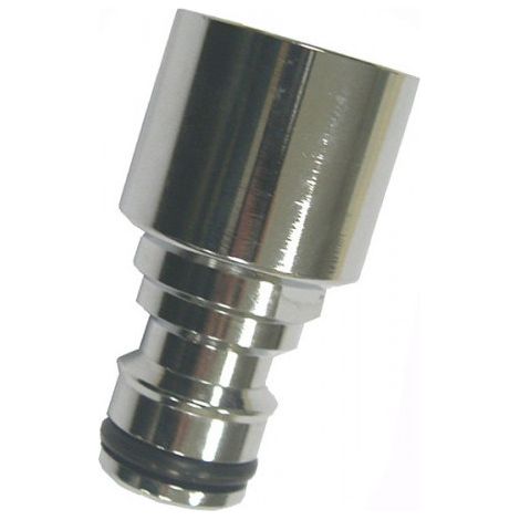 Mischbatterie-Adapter verchromt weiblich 22x100 Schnellauslauf BOUTTE