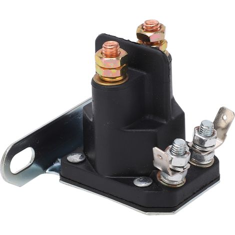 Interrupteur magnétique 12V relais bobine cuivre contact argenté pour tondeuse véhicule (1/5)